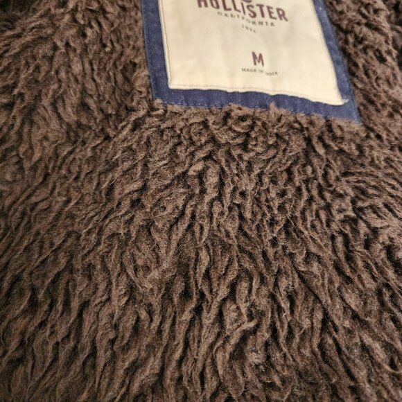 HOLLISTER - Men's Sherpa Jacket - M - Picture 3 of 4